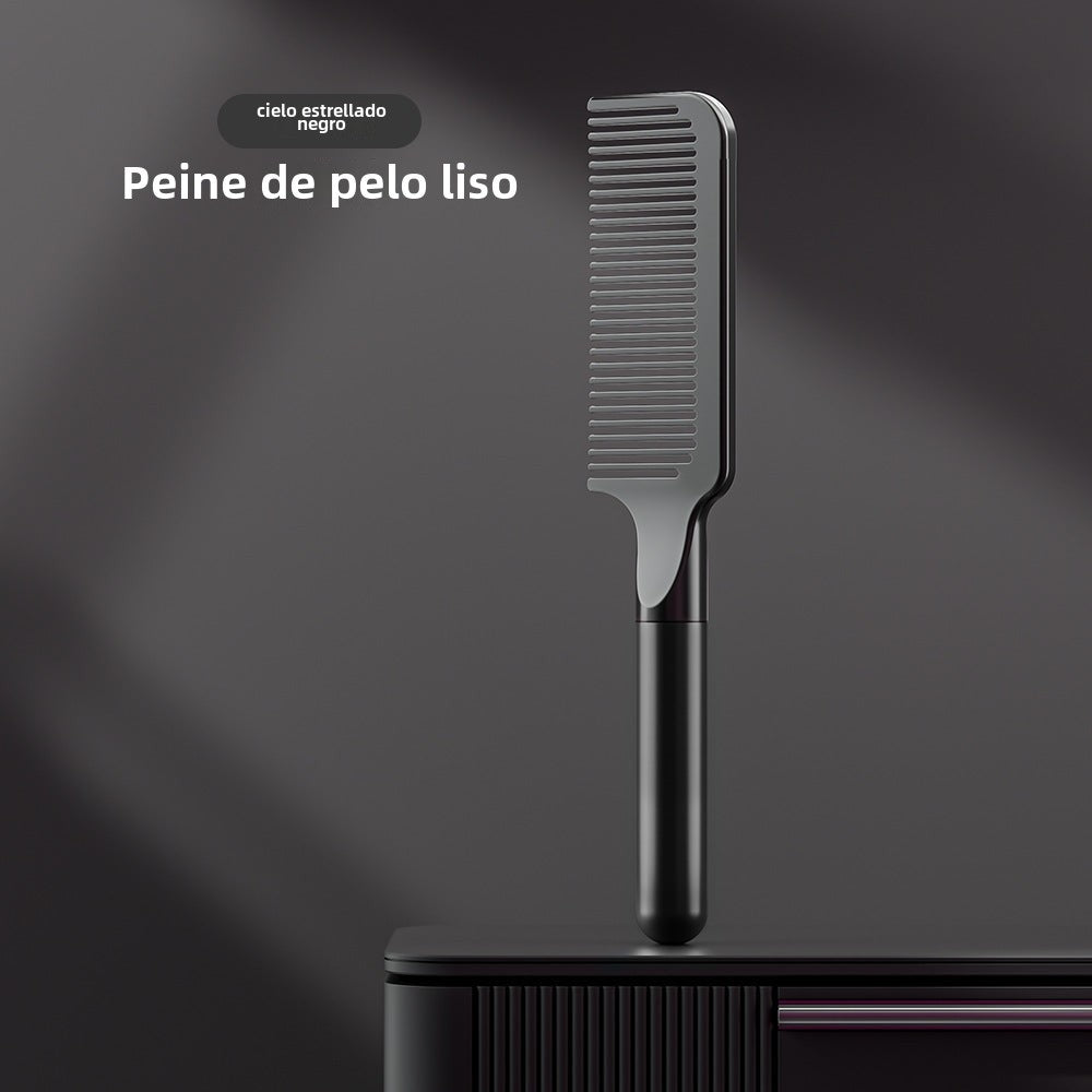 Cepillo de masaje de aire para cabello largo: peinador de acero inoxidable, diseño ergonómico, ideal para crear volumen y estilo